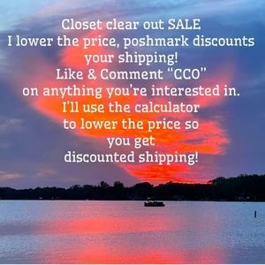 Closet drop prices day